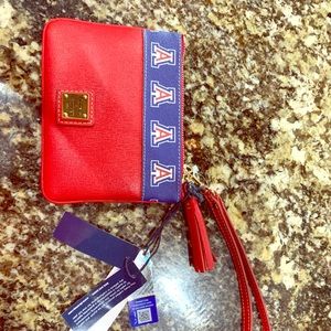NWT Dooney & Bourke University of Arizona Wristlet